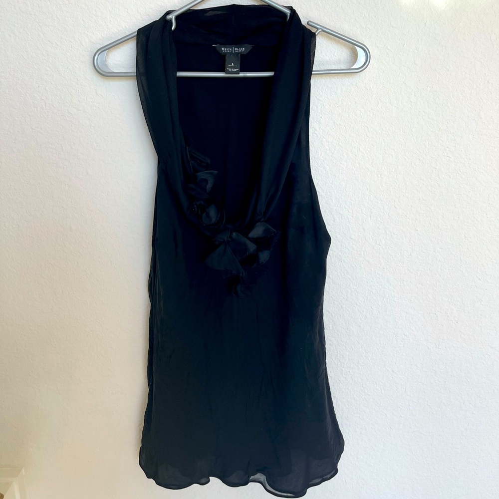 White House Black Market SILK Blouse